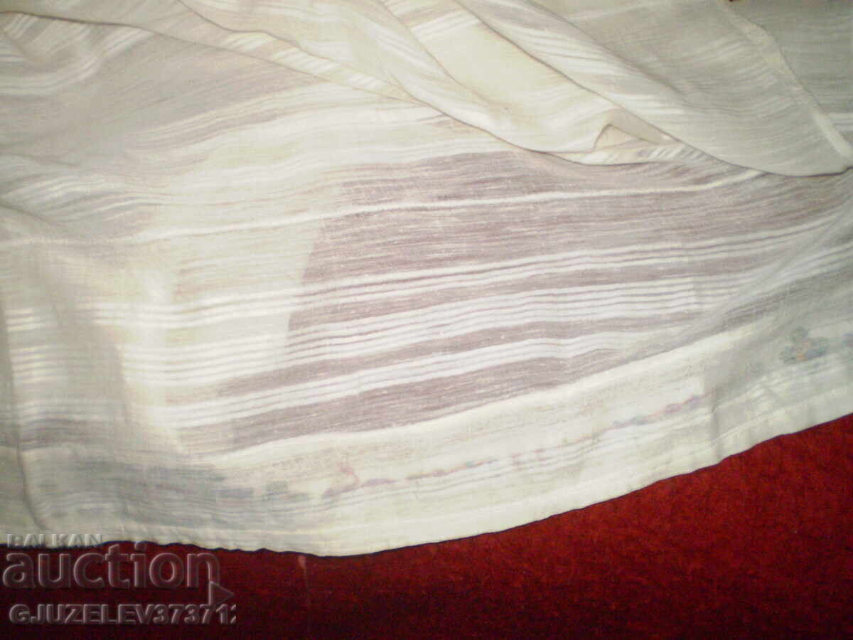 Antique vintage 1930s silk curtain - 7 Antique vintage 1930s silk curtain - 7