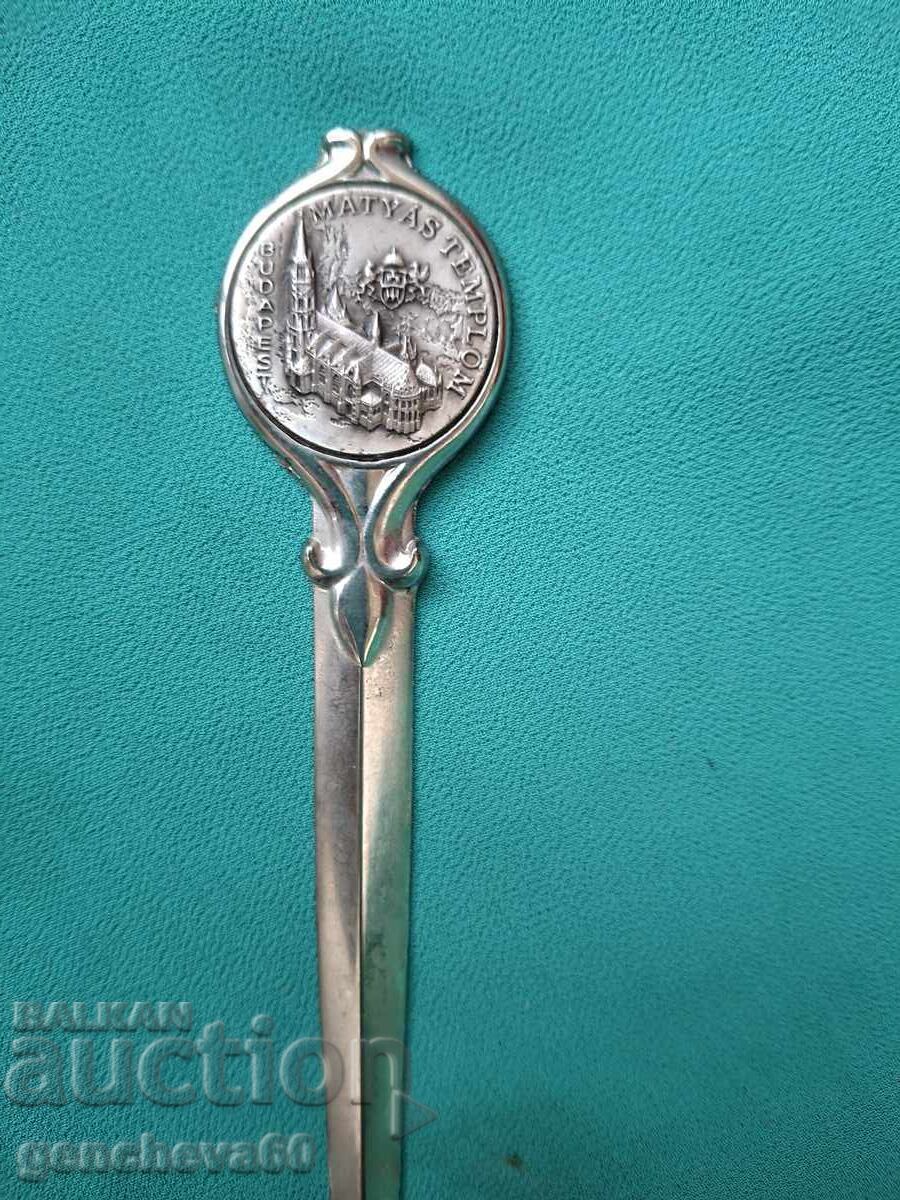 Old paper knife Budapest - for collection Old paper knife Budapest - for collection