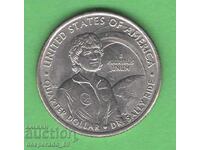 (¯`'•.¸ 25 cents 2022 P USA (Dr. Sally Ride) UNC- ¸.•'´¯)