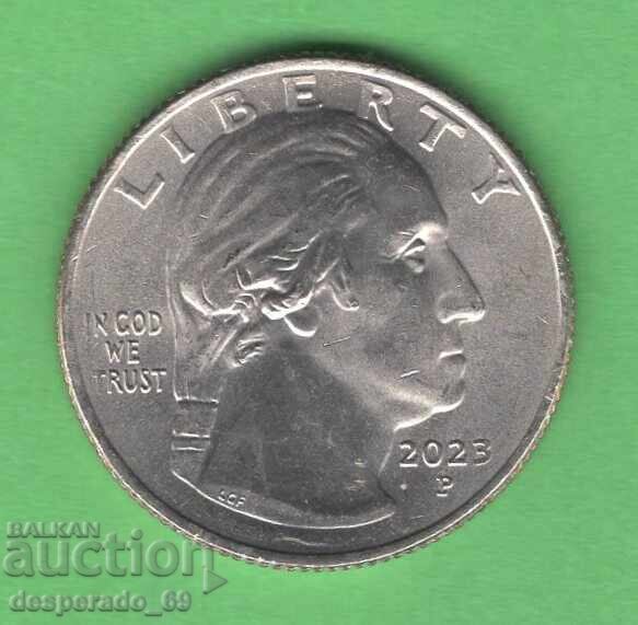 (¯`'•.¸ 25 cents 2023 P USA (Edith Kanaka'Ole) UNC- with price 1.60 BGN | € 0.82 (¯`'•.¸ 25 cents 2023 P USA (Edith Kanaka'Ole) UNC- with price 1.60 BGN | € 0.82