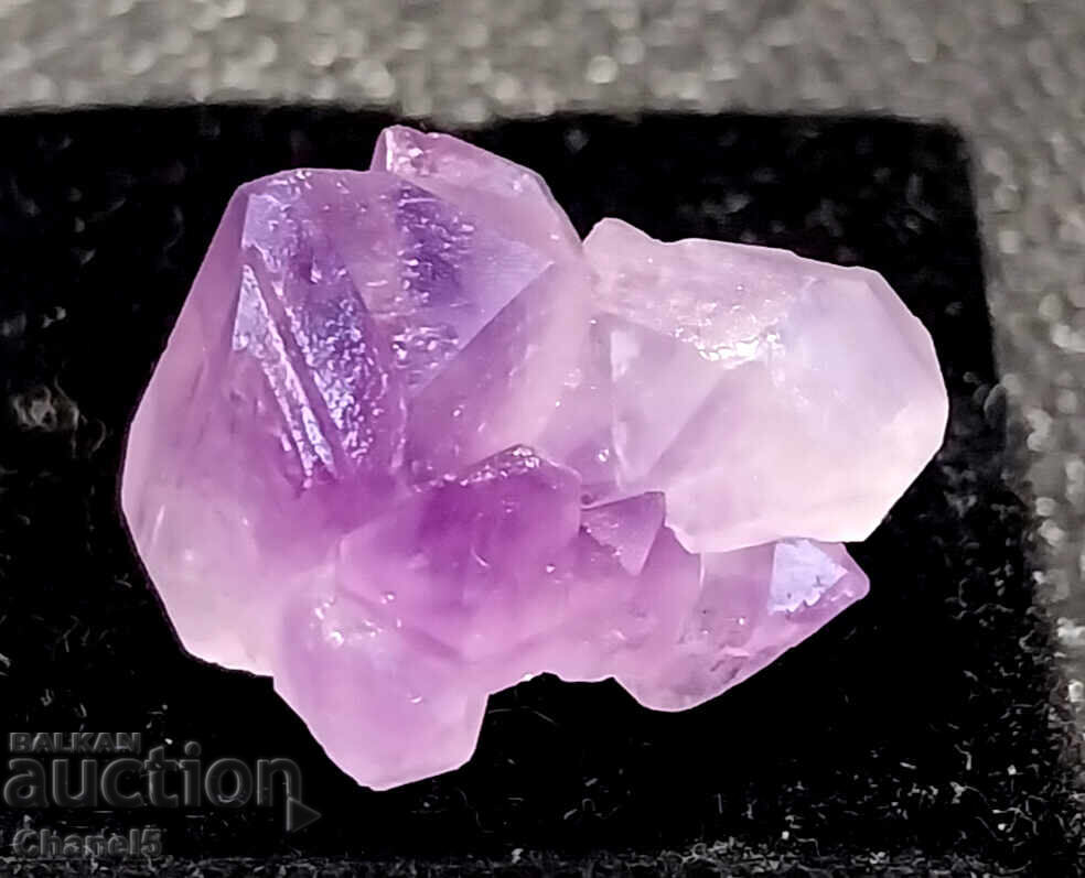 GENTLE AMETHYST CRYSTALS FORMATION - (680) with price 16.00 BGN | € 8.18