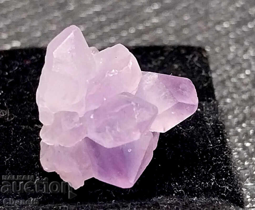 GENTLE AMETHYST CRYSTALS FORMATION - (681) - 6 GENTLE AMETHYST CRYSTALS FORMATION - (681) - 6