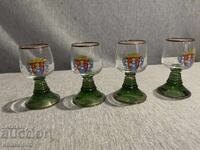 Set of German cups