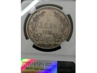 5 BGN 1885 NGC XF40