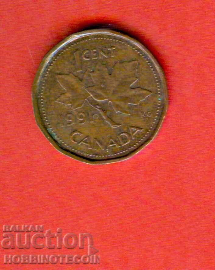 КАНАДА CANADA 1 цент емисия - issue 1991 - КРАЛИЦА КАНАДА CANADA 1 цент емисия - issue 1991 - КРАЛИЦА