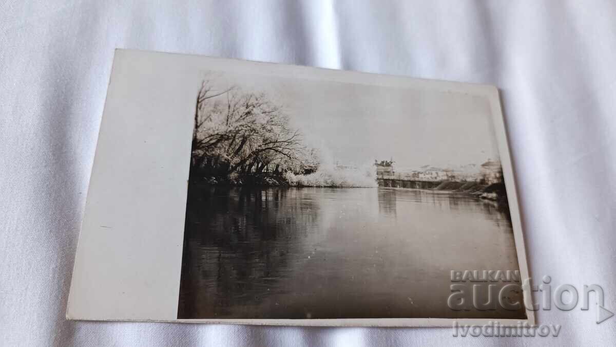 Postcard Yamboli Tundzha River 1929 Postcard Yamboli Tundzha River 1929