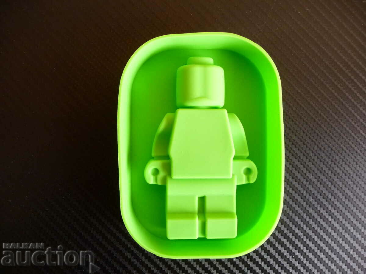 Silicone mold for sweets shape Lego Lego mold sweets with price 8.00 BGN | € 4.09