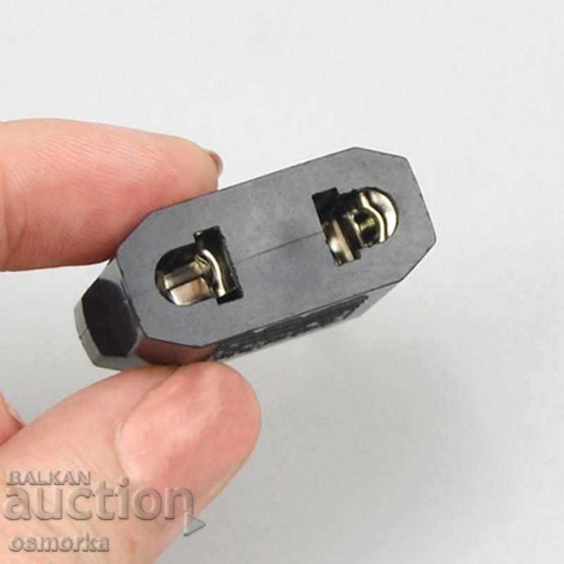 Plug adapter from American to Bulgarian standard new with price 1.00 BGN | € 0.51 Plug adapter from American to Bulgarian standard new with price 1.00 BGN | € 0.51
