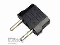 Plug adapter from American to Bulgarian standard new