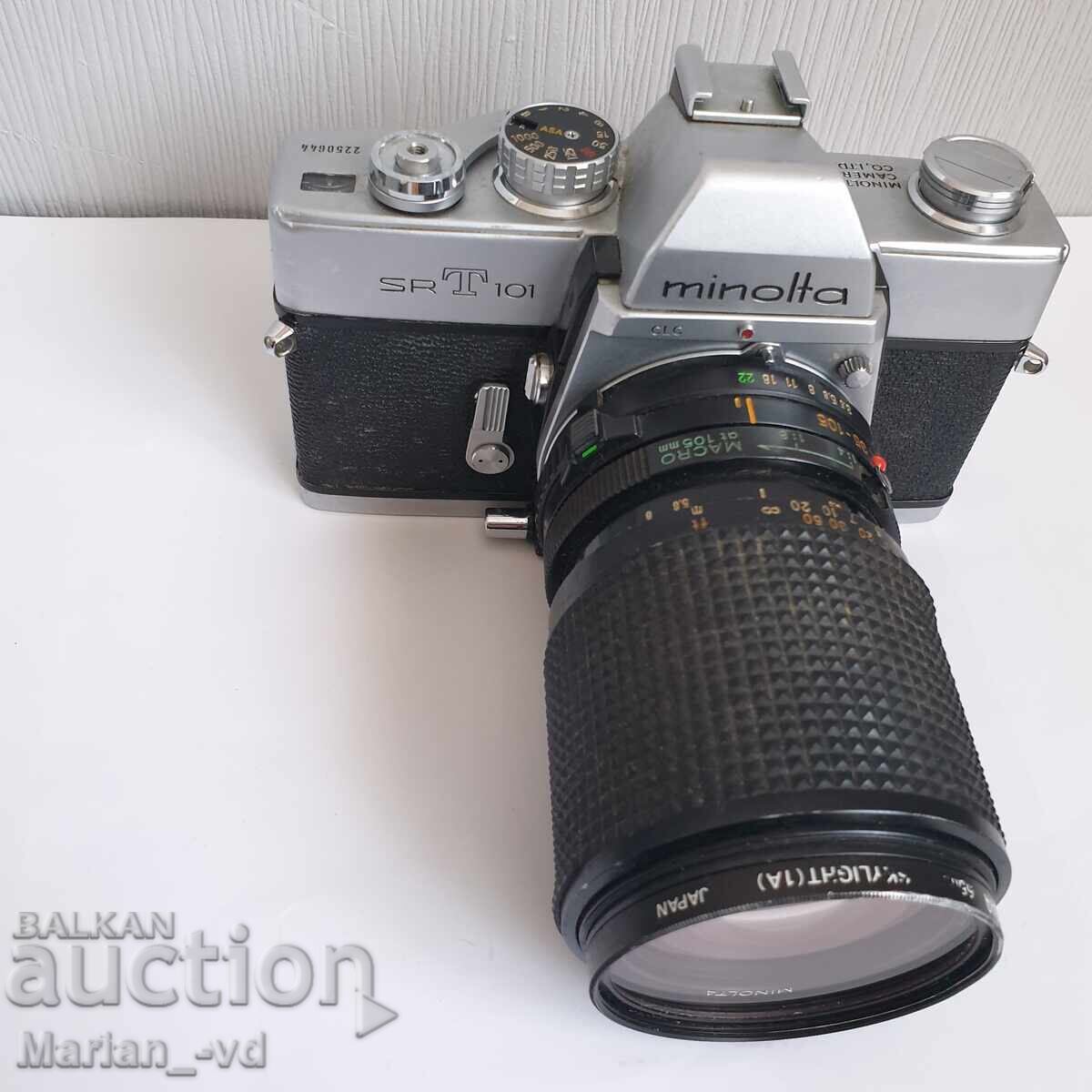 Minolta SRT 101 camera with price 80.00 BGN | € 40.90 Minolta SRT 101 camera with price 80.00 BGN | € 40.90
