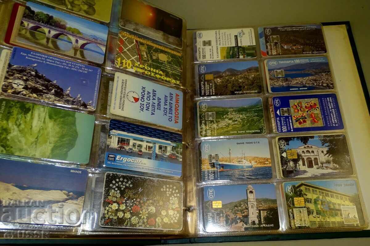 270 Greek phone cards, 120lv. all - 7 270 Greek phone cards, 120lv. all - 7