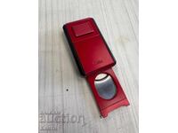 Cigar lighter Colibri Astoria red - black (295046)