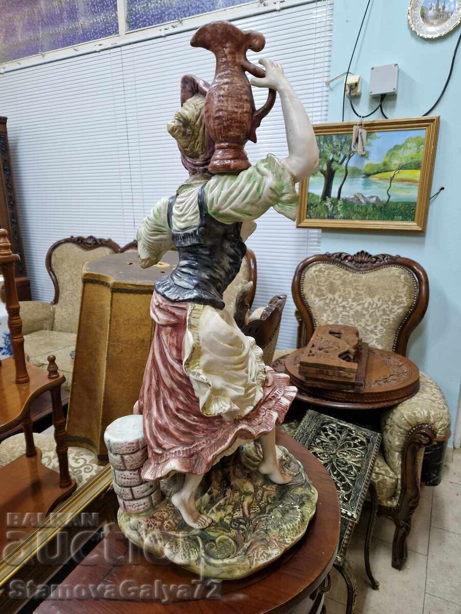 Unique huge Italian figure statuette Capodimonte - 6 Unique huge Italian figure statuette Capodimonte - 6