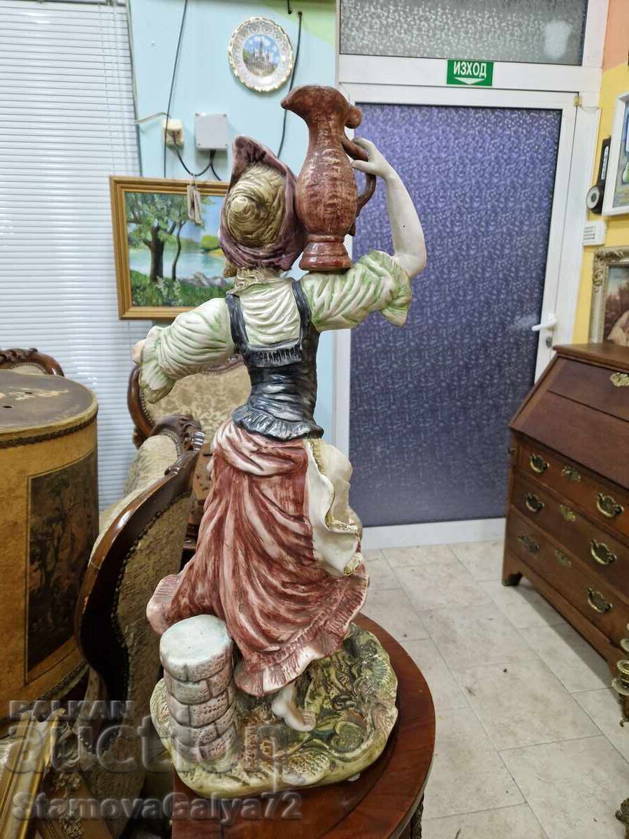 Unique huge Italian figure statuette Capodimonte - 7 Unique huge Italian figure statuette Capodimonte - 7