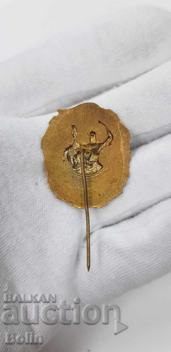 Early communist sign, badge Festival-Spartakiada 1958. with price 38.00 BGN | € 19.43 Early communist sign, badge Festival-Spartakiada 1958. with price 38.00 BGN | € 19.43