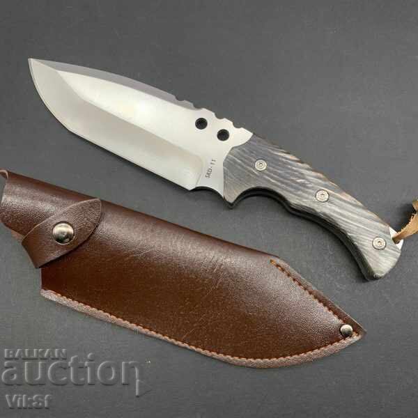 High quality hunting knife 145x270, leather sheath - 5 High quality hunting knife 145x270, leather sheath - 5