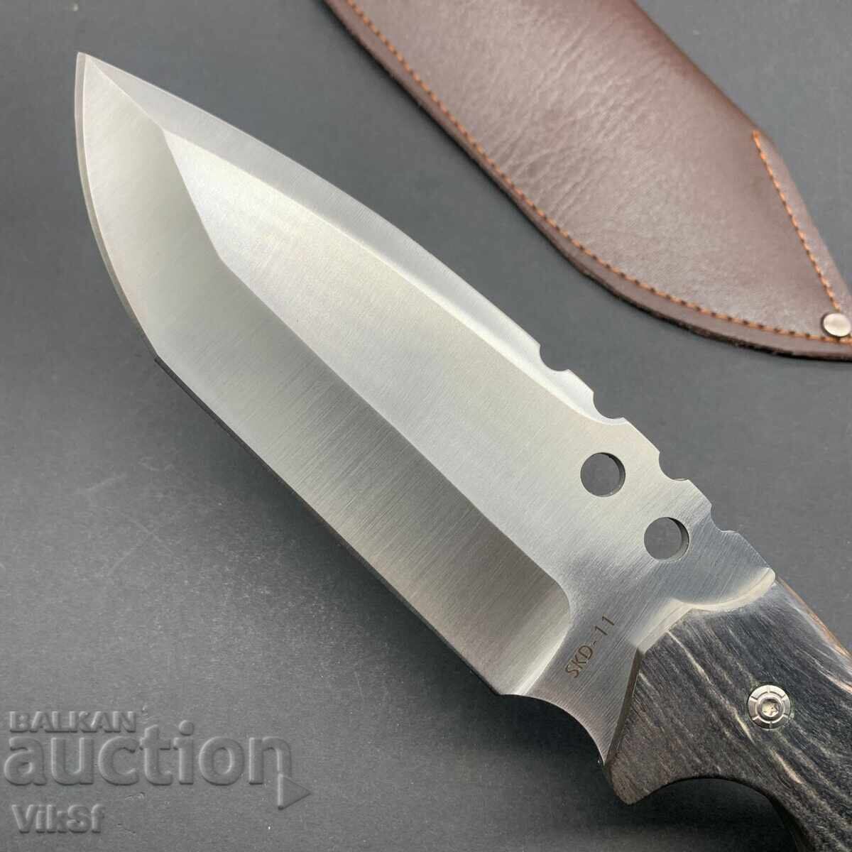 High quality hunting knife 145x270, leather sheath - 6 High quality hunting knife 145x270, leather sheath - 6
