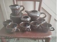 Coffee set, ceramics