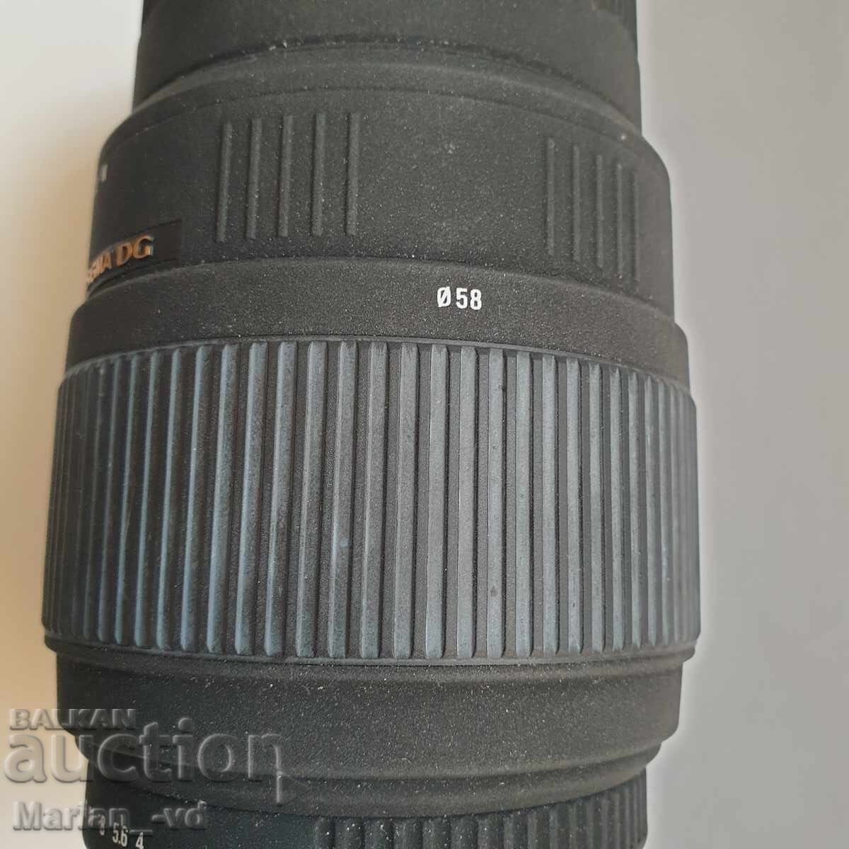 Obiectiv Sigma DG 70-300mm 1:4-5.6 - 5 Obiectiv Sigma DG 70-300mm 1:4-5.6 - 5