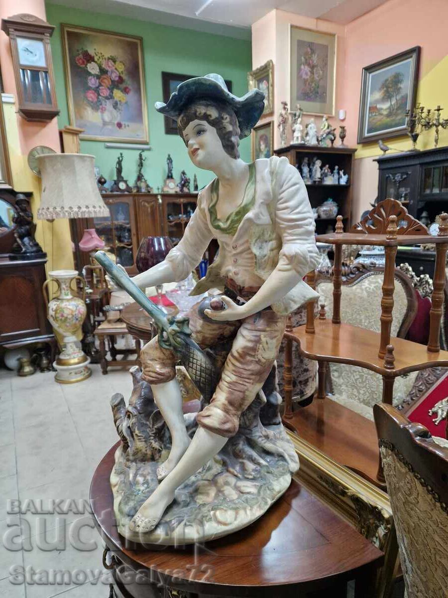 Great large Italian Capodimonte figurine - 7 Great large Italian Capodimonte figurine - 7