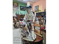 Great large Italian Capodimonte figurine