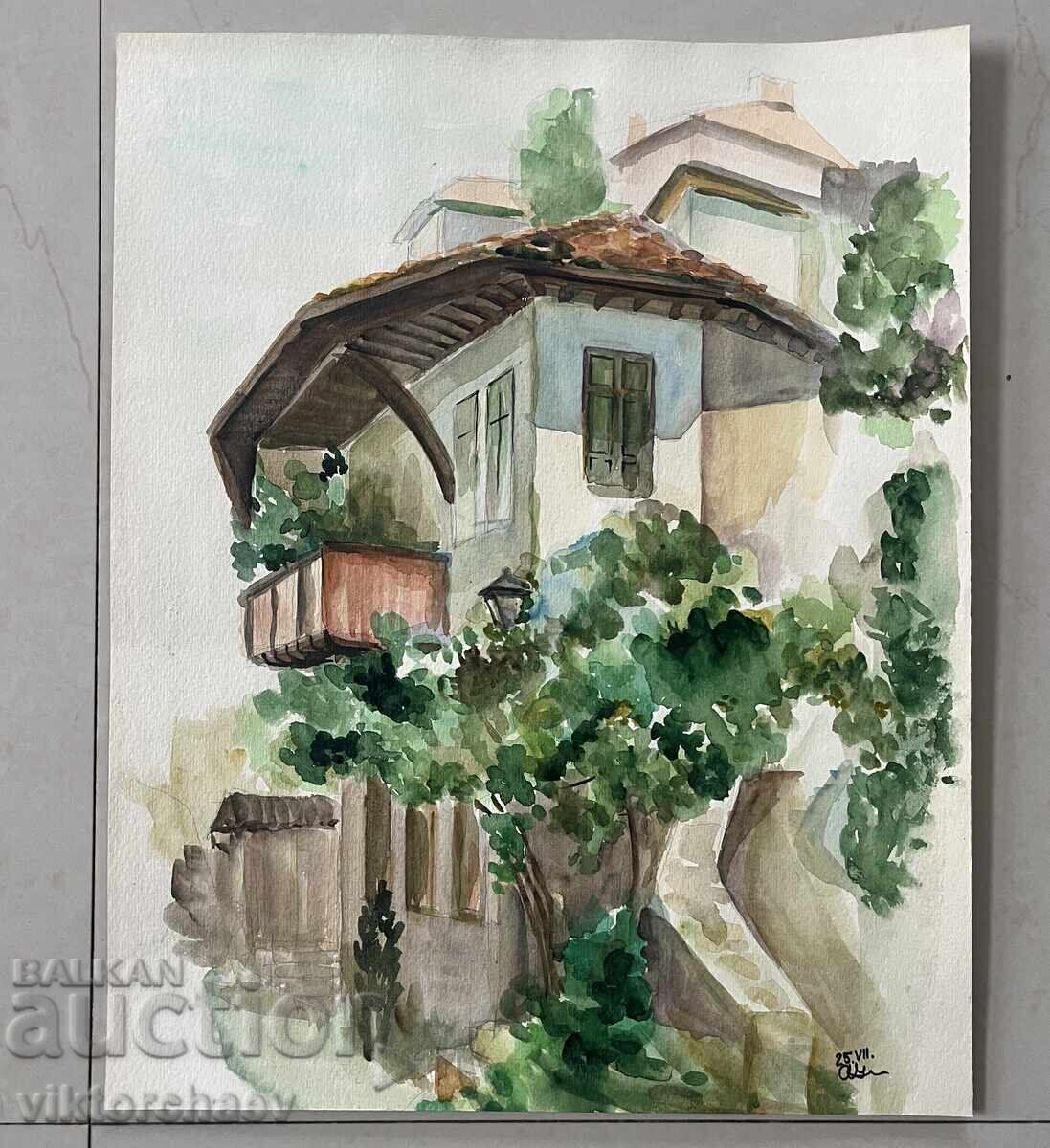 Masterpiece watercolor painting