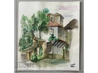 Майсторска картина акварел