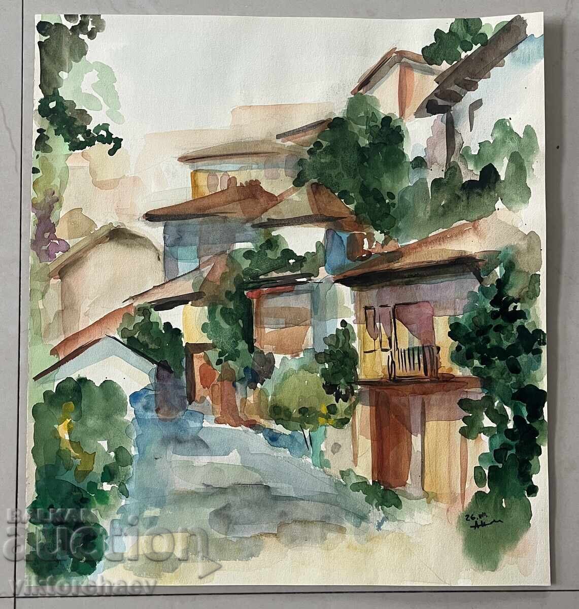 Masterpiece watercolor painting