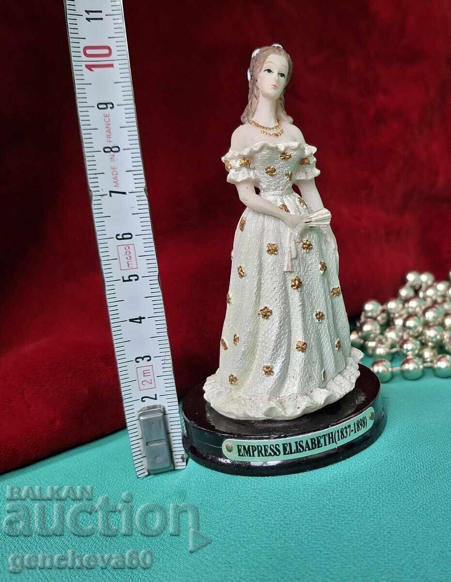 Collectible miniature statuette of Princess Sisi Collectible miniature statuette of Princess Sisi