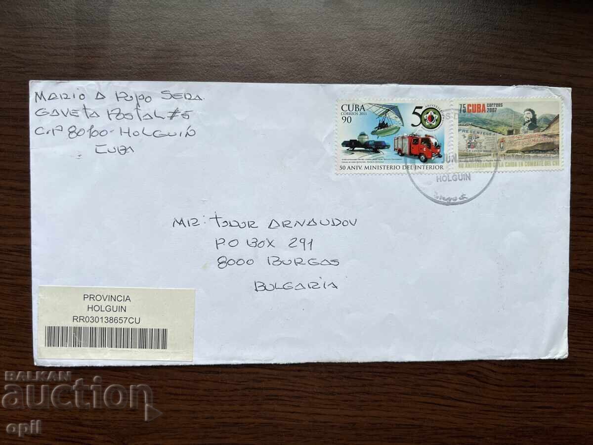 Cuba Traveled Envelope Cuba Traveled Envelope