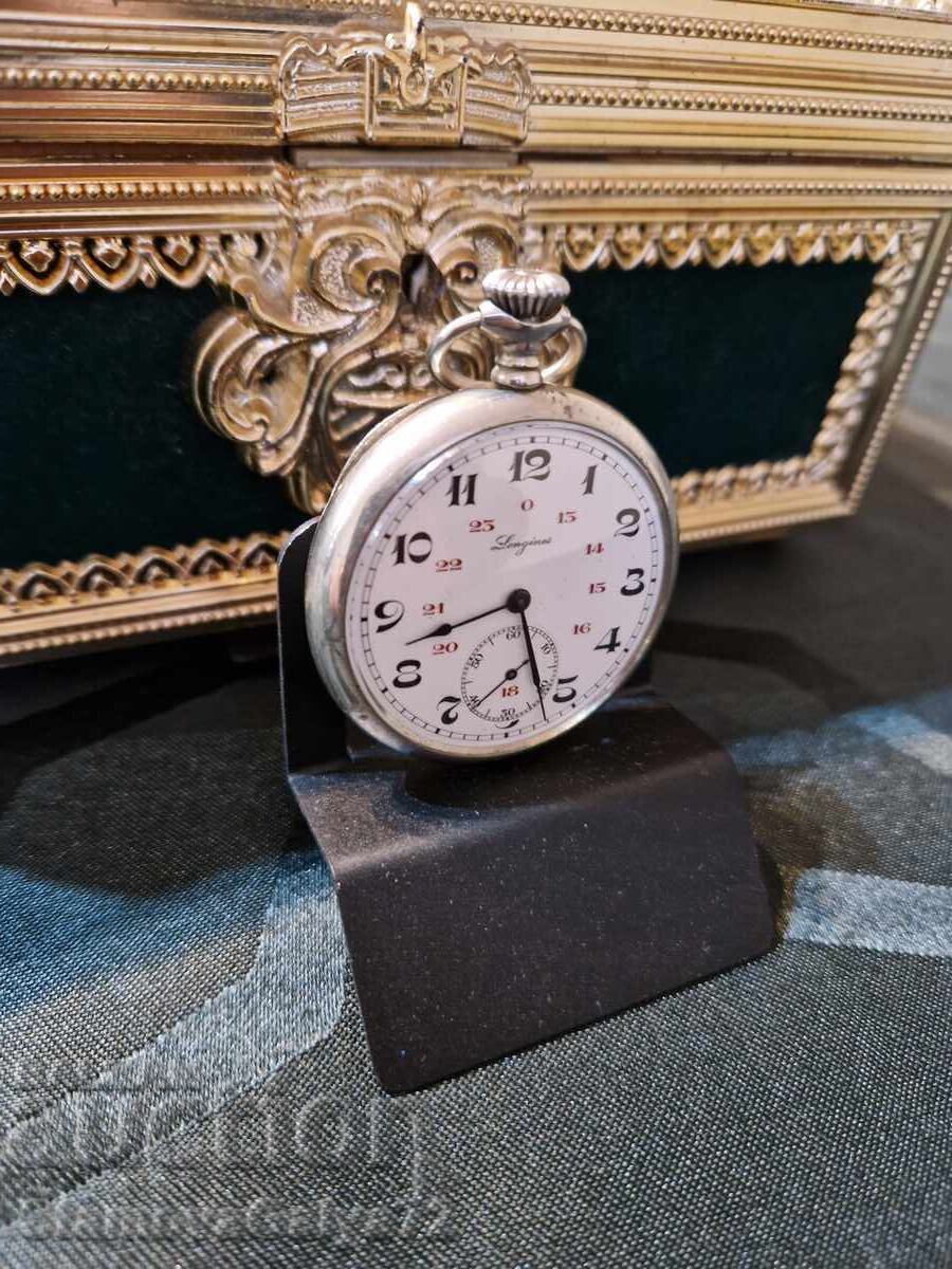 Auction Antique Swiss Longines pocket watch Auction Antique Swiss Longines pocket watch