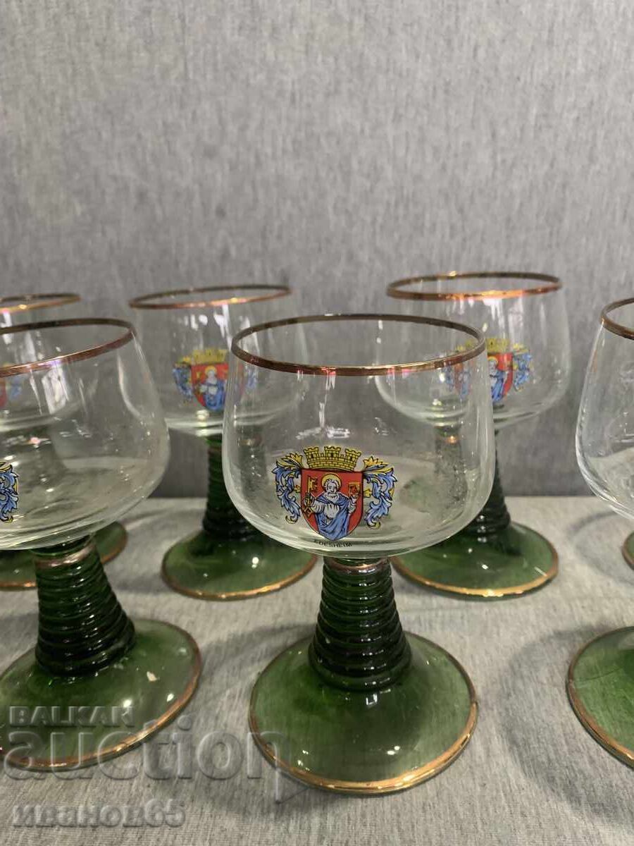 Delivery of Set of German wine glasses Delivery of Set of German wine glasses