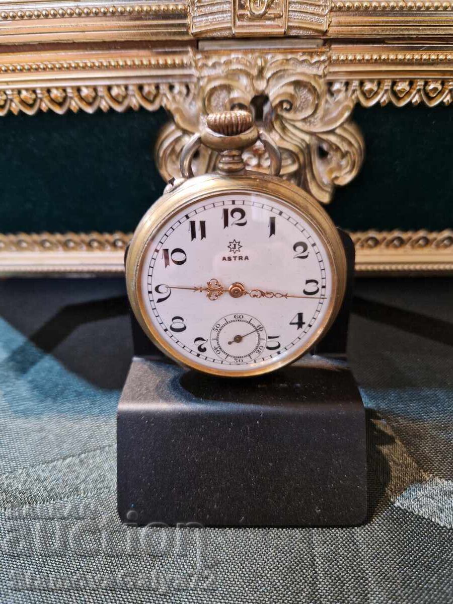 Σπάνιο ρολόι τσέπης Junghans Astra αντίκα Σπάνιο ρολόι τσέπης Junghans Astra αντίκα
