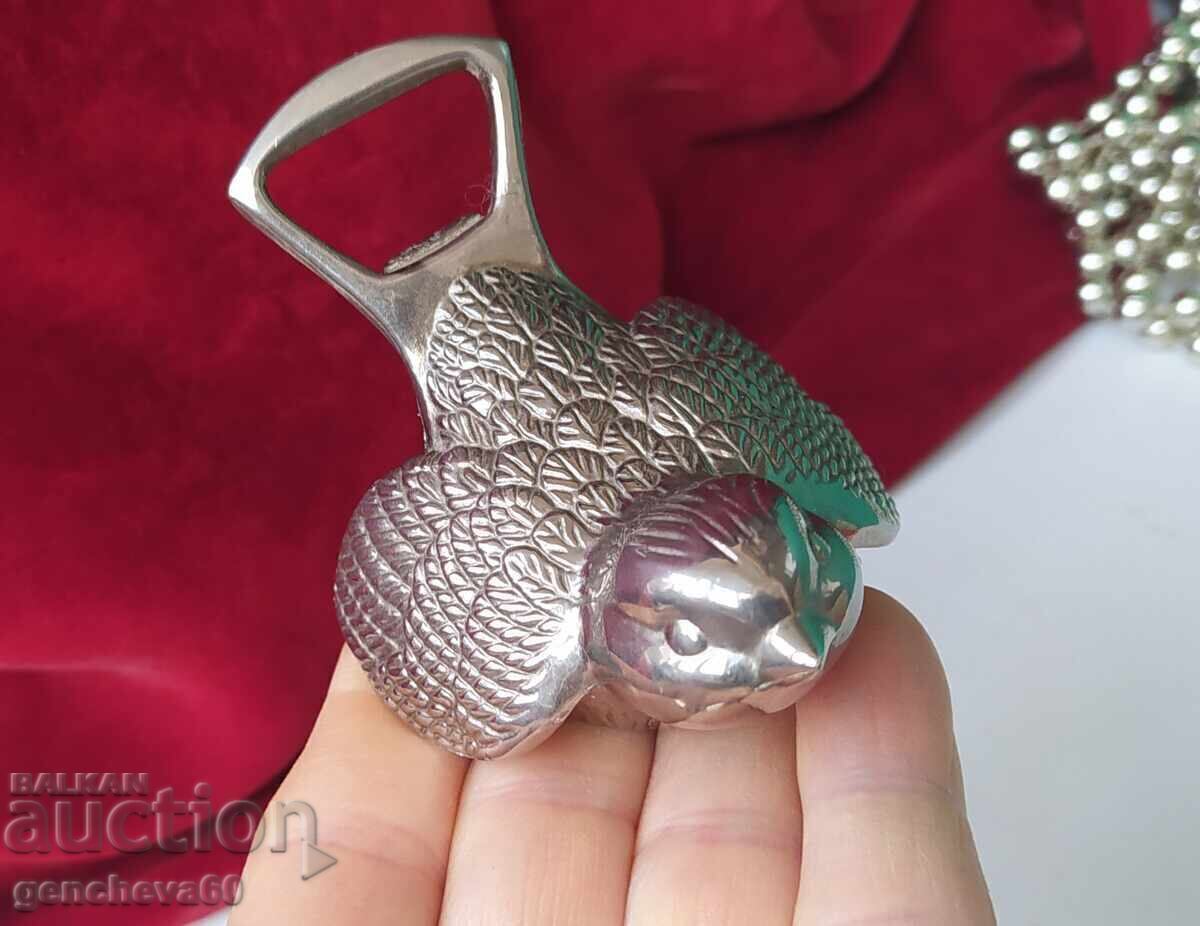 Delivery of Vintage Heavy Metal Sparrow Bottle Opener, Bird Delivery of Vintage Heavy Metal Sparrow Bottle Opener, Bird