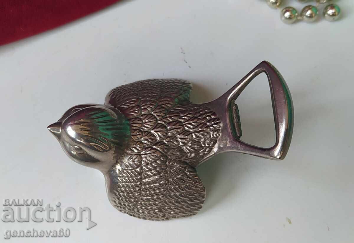 Vintage Heavy Metal Sparrow Bottle Opener, Bird - 5 Vintage Heavy Metal Sparrow Bottle Opener, Bird - 5