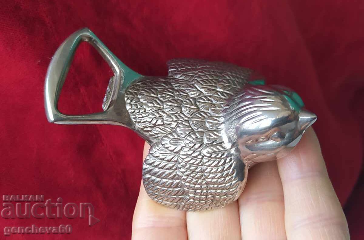 Vintage Heavy Metal Sparrow Bottle Opener, Bird - 6 Vintage Heavy Metal Sparrow Bottle Opener, Bird - 6