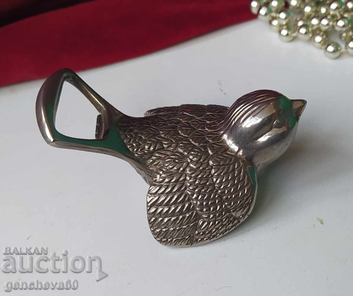 Vintage Heavy Metal Sparrow Bottle Opener, Bird Vintage Heavy Metal Sparrow Bottle Opener, Bird