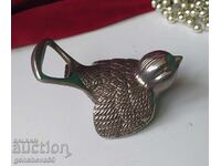 Deschizător de sticle și bere vintage, heavy metal, pasăre, vrabie