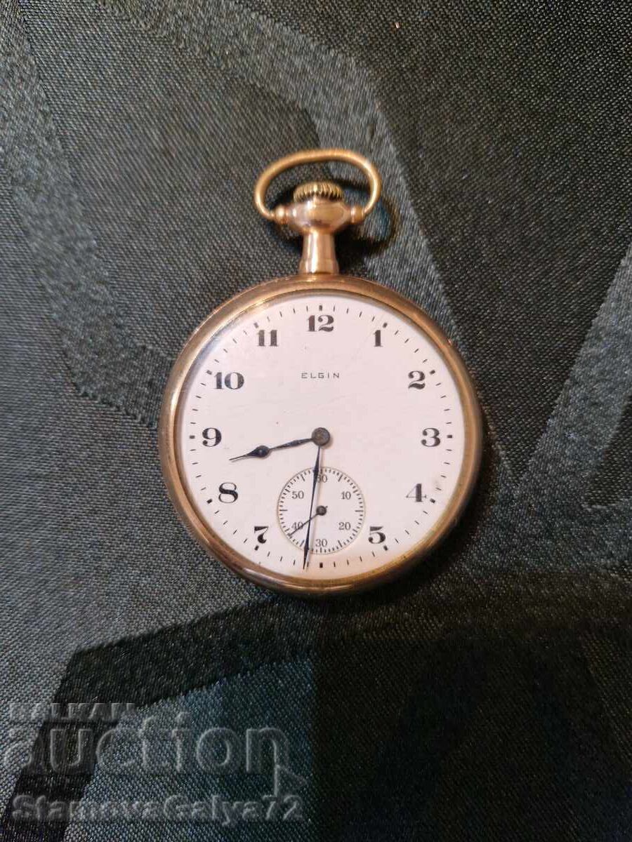 Un frumos ceas american de buzunar ELGIN - 6