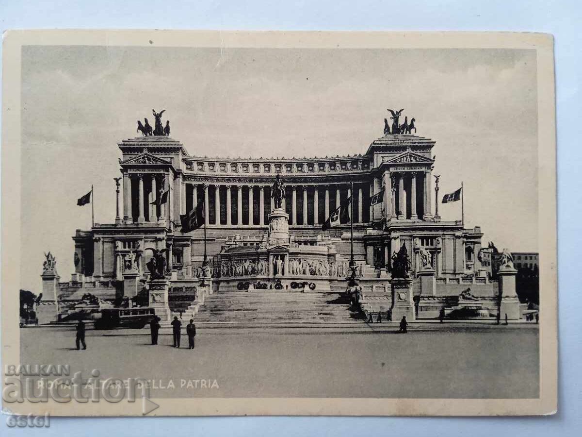 Postcard ROME - 1939 Postcard ROME - 1939