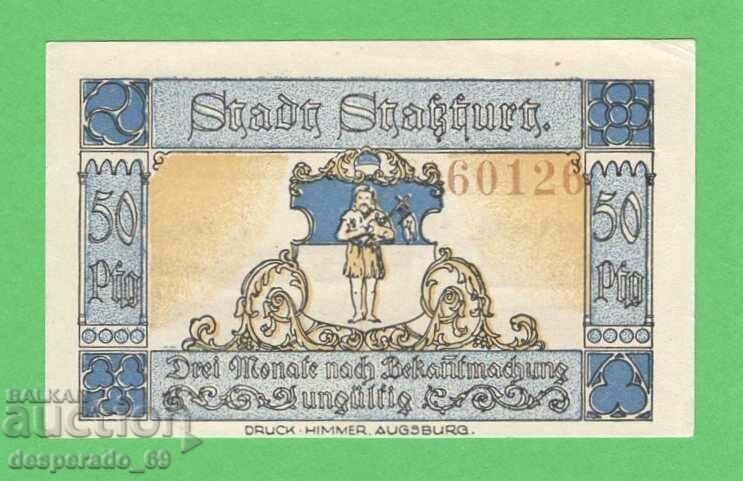 (¯`'•.¸NOTGELD (St. Staßfurt) 1921 UNC -50 pfennig¸.•'´¯) with price 2.40 BGN | € 1.23 (¯`'•.¸NOTGELD (St. Staßfurt) 1921 UNC -50 pfennig¸.•'´¯) with price 2.40 BGN | € 1.23