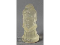 Bohemia Old Czech Glass Chess Piece White Pawn