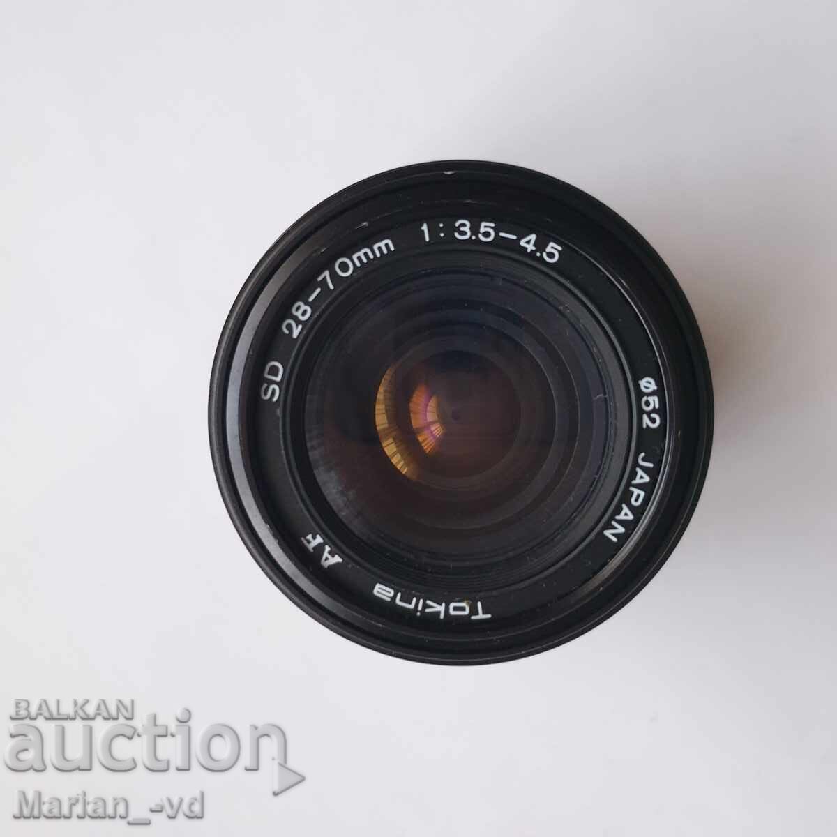 Obiectiv Tokina AF SD 28-70mm f/3.5-4.5 - 5 Obiectiv Tokina AF SD 28-70mm f/3.5-4.5 - 5
