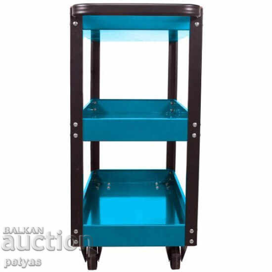 Tool trolley with 3 shelves with price 80.50 BGN | € 41.16