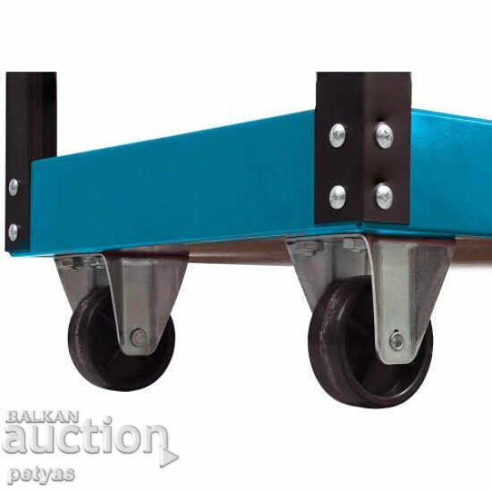 Tool trolley with 3 shelves - 5