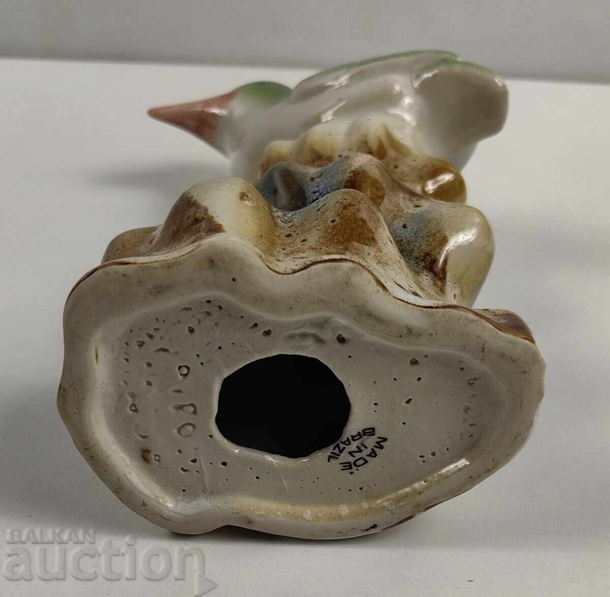 FIGURA MARE DE PORCELAN STATUETA PANAGI PASARE SANATOSA - 5