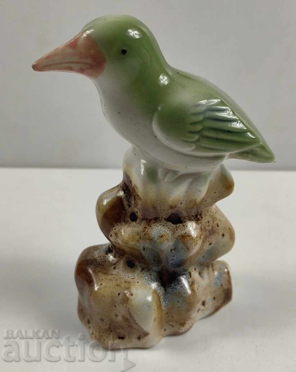 FIGURA MARE DE PORCELAN STATUETA PANAGI PASARE SANATOSA