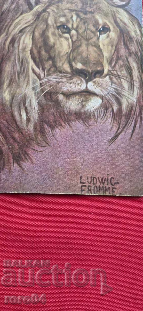 Delivery of POSTCARD - WWI / WWII