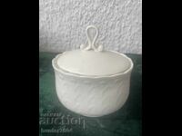 Sugar bowl - bone china, Bulgarian