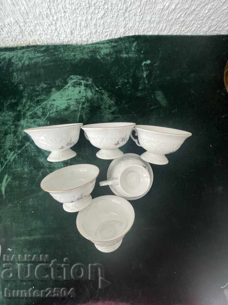 Auction Coffee cups-6 pcs., Auction Coffee cups-6 pcs.,